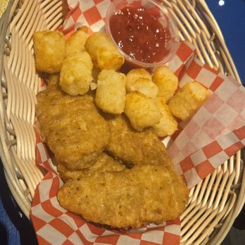 Blue Note Hawaii - Kids chicken strip and taters.  Was okay. - Music Venues Near Me - Honolulu, Hawaii