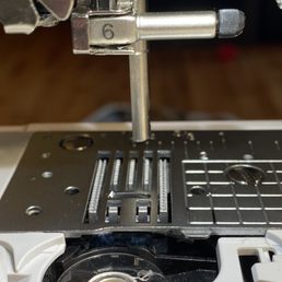 Missing presser foot and foot after repair Missing presser foot and foot after repair