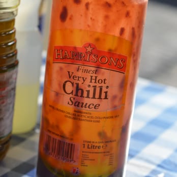 Morocco Fish Stall - Yeah its from a bottle but it was spicy and tasty - Moroccan Near Me - London, XGL