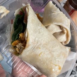 Honey Hot Chicken Wrap