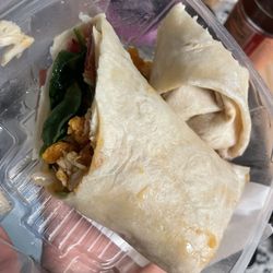 Honey Hot Chicken Wrap