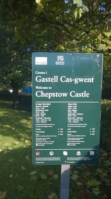 Chepstow Castle by null