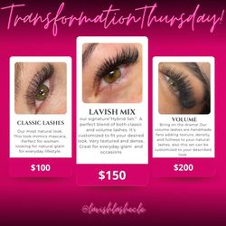 Lavish Lashes - Transformation Thursday Special
