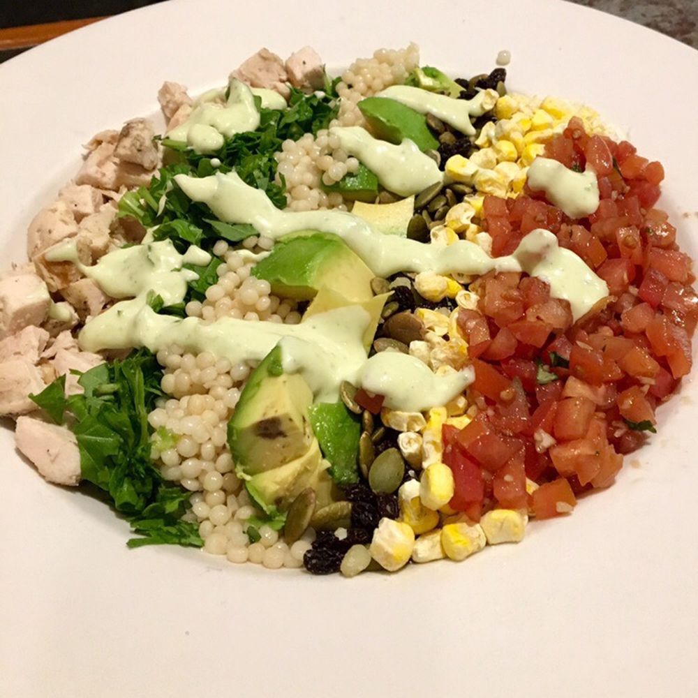 Cowboy Ciao - Stetson chopped salad before tossing with dressing. I have it with both chicken and avocado. Amazing! - New American Near Me - Phoenix, Arizona Cowboy Ciao - Stetson chopped salad before tossing with dressing. I have it with both chicken and avocado. Amazing! - New American Near Me - Phoenix, Arizona
