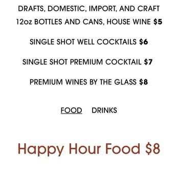 The Twisted Fork - Happy hour menu - New American Near Me - Reno, Nevada