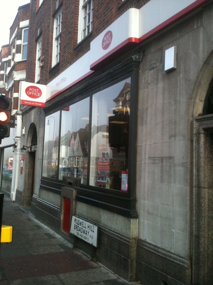 MUSWELL HILL POST OFFICE 420 Muswell Hill Broadway, London, United Kingdom Post Offices