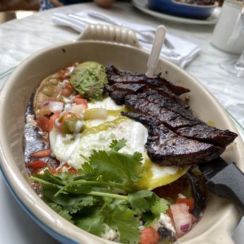 Sadelle's - Huevos rancheros w/ stk add on.... - Breakfast & Brunch Near Me - Las Vegas, Nevada