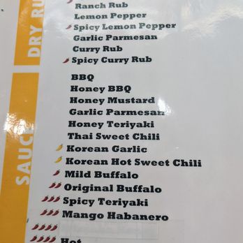 Crazy Mike's Wings - Flavors menu 3/2020 - Chicken Wings Near Me - Glendale, Arizona Crazy Mike's Wings - Flavors menu 3/2020 - Chicken Wings Near Me - Glendale, Arizona