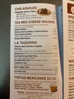 Spiro's cafe Mexican diner by null