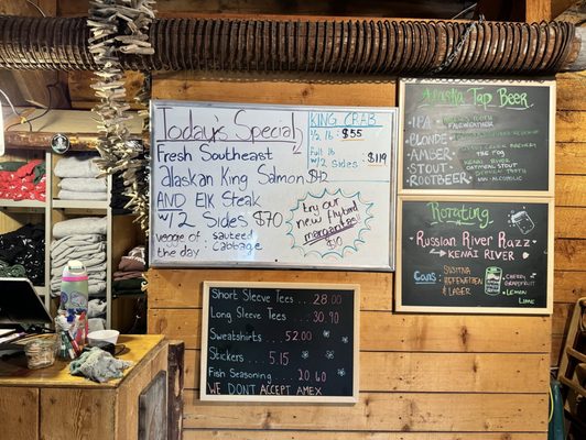 Menu photo 7 Salmon Bake Restaurant Seward, AK