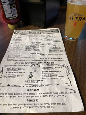 Menu photo 2 Wild West Junction Williams, AZ