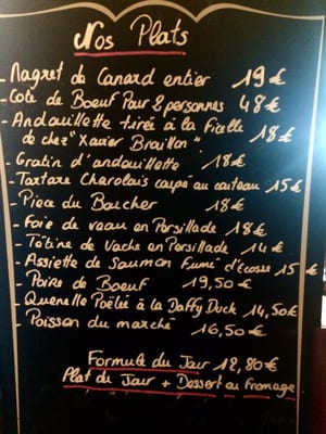 Menu photo 2 Le Café de la Gare Brignais, 69 Menu photo 2 Le Café de la Gare Brignais, 69