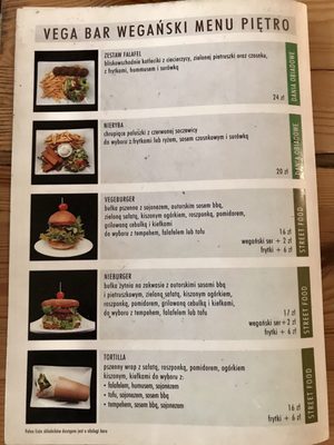 Menu photo 3 Vega Bar Wegański Wrocław, DS
