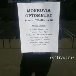 Monrovia Optometry - Huh??