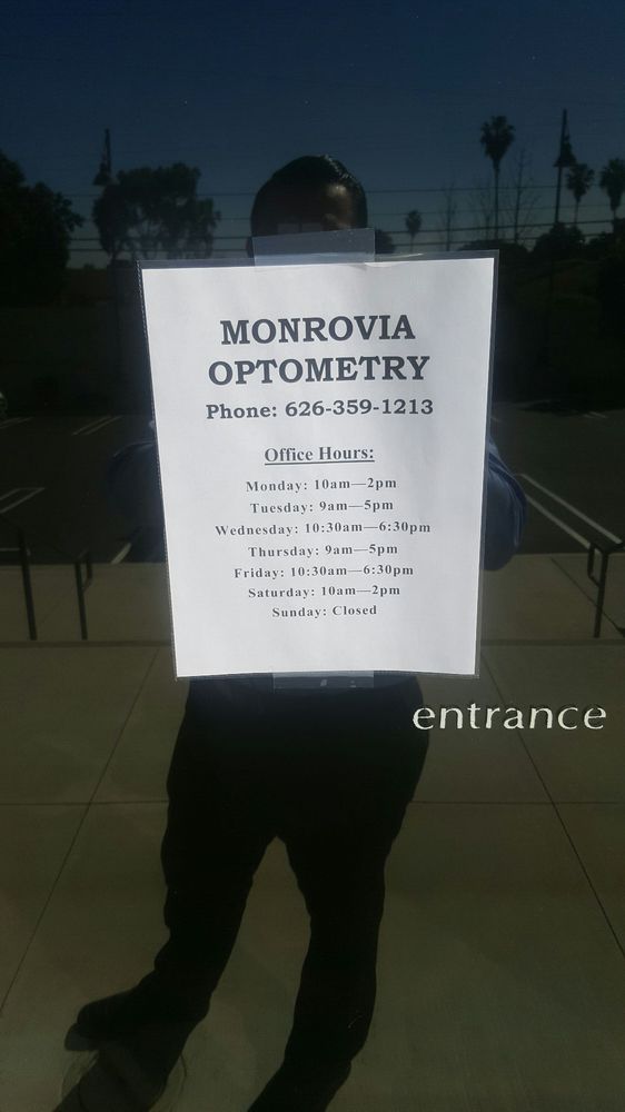 MONROVIA OPTOMETRY Updated September 2024 16 Reviews 248 W