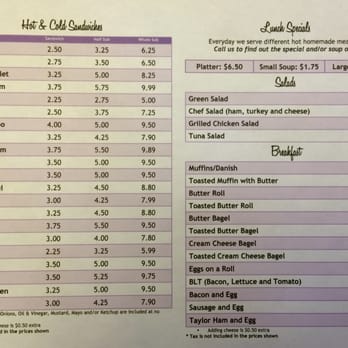 Central Perk Deli - Menu - Delis Near Me - Elizabeth, New Jersey