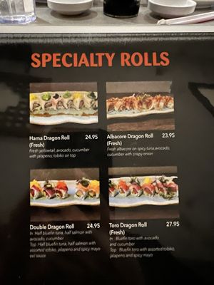 Menu photo 4 LA LA Sushi Los Angeles, CA