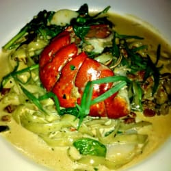 Shango New Orleans Bistro / Wine Bar - Black pepper linguini, lobster & scallops. Mmmmmmm.
