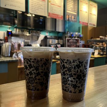 Colectivo Coffee Wicker Park - iced spicy maple latte (large), iced salted caramel latte (large) - Cafes Near Me - Chicago, Illinois Colectivo Coffee Wicker Park - iced spicy maple latte (large), iced salted caramel latte (large) - Cafes Near Me - Chicago, Illinois