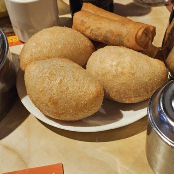 Yangtze - Fried Pork Dumpling (Football) - VERY filling, but not worth the stomach room. - Dim Sum Near Me - St. Louis Park, Minnesota Yangtze - Fried Pork Dumpling (Football) - VERY filling, but not worth the stomach room. - Dim Sum Near Me - St. Louis Park, Minnesota