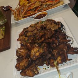 D'Jour - Wings and Seafood Boil, you have got to love this