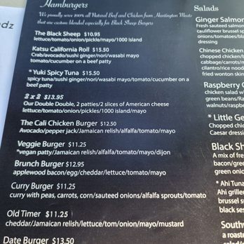 Black Sheep Burgers - Menu - Burgers Near Me - Los Angeles, California Black Sheep Burgers - Menu - Burgers Near Me - Los Angeles, California