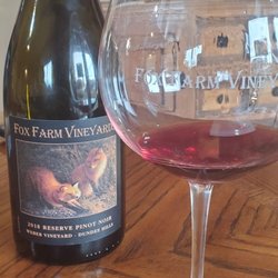 Fox Farm Vineyards - 2018 reserve pinor noir