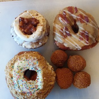 PVDonuts - Apple Crumb-Maple Bacon-Dunkaroo-French Toast Donut Holes - Donuts Near Me - Providence, Rhode Island
