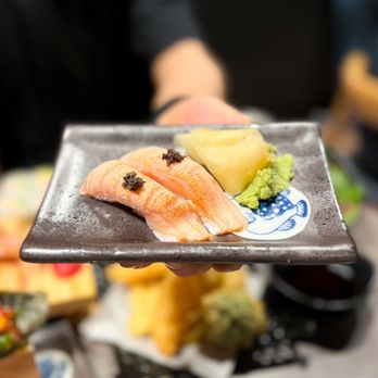 Sushi Pro - Seared Salmon Belly w/ Truffle - Japanese Near Me - San Jose, California Sushi Pro - Seared Salmon Belly w/ Truffle - Japanese Near Me - San Jose, California
