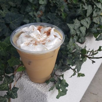 77 Grounds Coffee - My on trend Fall Brew with Oat Milk and lite whip - Coffee & Tea Near Me - Davidson, North Carolina 77 Grounds Coffee - My on trend Fall Brew with Oat Milk and lite whip - Coffee & Tea Near Me - Davidson, North Carolina