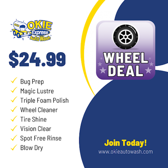 Okie Express Auto Wash - Car Wash Near Me - Moore, Oklahoma