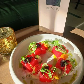 Beacon - Watermelon salad - Cocktail Bars Near Me - Tampa, Florida