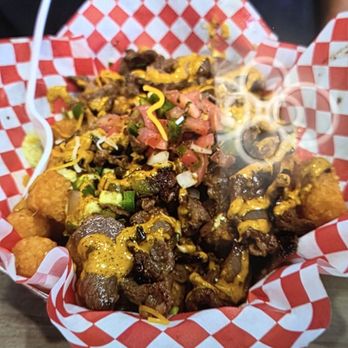Buldogis Eatery - Carne asada tator tots - Hot Dogs Near Me - Las Vegas, Nevada
