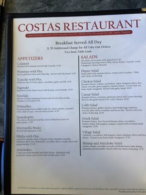 Costas Restaurant by null