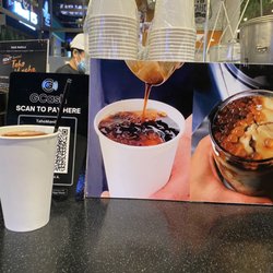 Taho Bar - One of the few instances that the final product actually looks like the advertisement flyers.