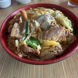 Rafute (shoyu pork) Donburi Rafute (shoyu pork) Donburi