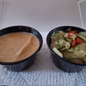 Blu Mist Restaurant and Bar - Peanut sauce/cucumber salad - Thai Near Me - Eugene, Oregon Blu Mist Restaurant and Bar - Peanut sauce/cucumber salad - Thai Near Me - Eugene, Oregon