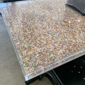 Night Owl Cookies - Sprinkles in the table tops - Desserts Near Me - Orlando, Florida