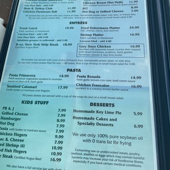 Lazy Days Restaurant - Seafood Near Me - Islamorada, Florida Lazy Days Restaurant - Seafood Near Me - Islamorada, Florida
