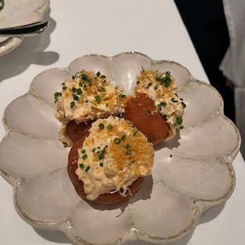 Augustine - Savory Dungeness Crab Donuts - Desserts Near Me - San Jose, California Augustine - Savory Dungeness Crab Donuts - Desserts Near Me - San Jose, California