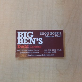 Big Ben's D & M BBQ - Southern Near Me - Jeffersonville, Indiana Big Ben's D & M BBQ - Southern Near Me - Jeffersonville, Indiana
