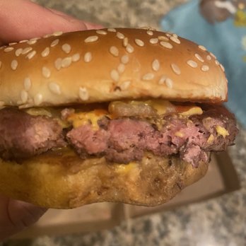 McDonald's - Two quarter pounders, both very pink in the middle - Fast Food Near Me - Mesa, Arizona