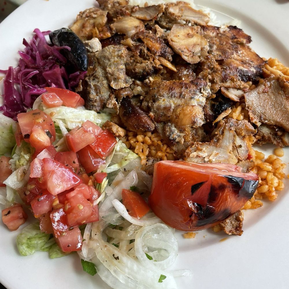 chicken gyro platter