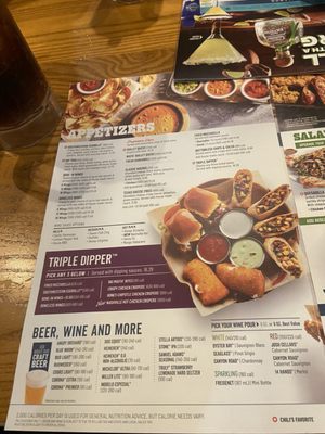 Menu photo 3 Chili's Victor, NY