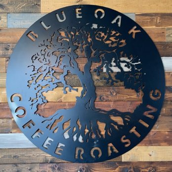 Blue Oak Coffee Roasting - BlueOak Logo - Coffee Roasteries Near Me - Bakersfield, California Blue Oak Coffee Roasting - BlueOak Logo - Coffee Roasteries Near Me - Bakersfield, California