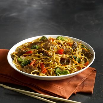 HuHot Mongolian Grill - a bowl of noodles with meat and vegetables - Mongolian Near Me - Lincoln, Nebraska HuHot Mongolian Grill - a bowl of noodles with meat and vegetables - Mongolian Near Me - Lincoln, Nebraska