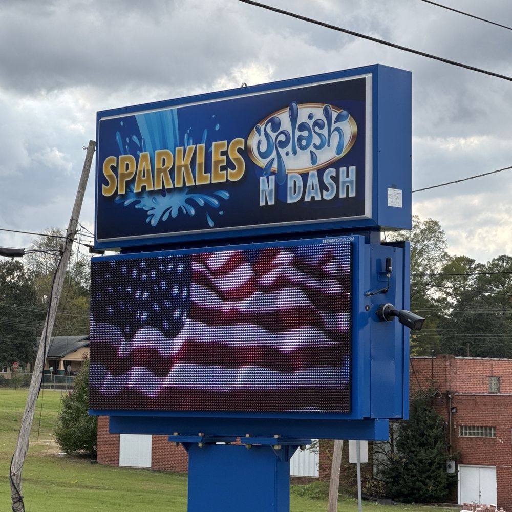 Sparkles Splash N Dash - Store Sign - Laundromat Near Me - El Dorado, Arkansas Sparkles Splash N Dash - Store Sign - Laundromat Near Me - El Dorado, Arkansas