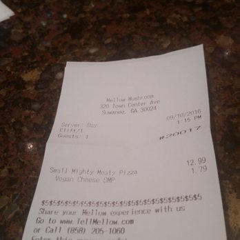 Mellow Mushroom Suwanee - Bill of the expensive, but great pizza - Pizza Near Me - Suwanee, Georgia Mellow Mushroom Suwanee - Bill of the expensive, but great pizza - Pizza Near Me - Suwanee, Georgia