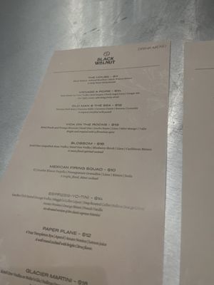 Menu photo 8 Black Walnut  Oklahoma City, OK