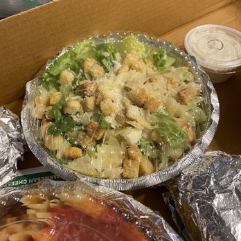 Medford Pastaria - Caesar Salad that they charge about 12 dollars for - Pizza Near Me - Medford, New York